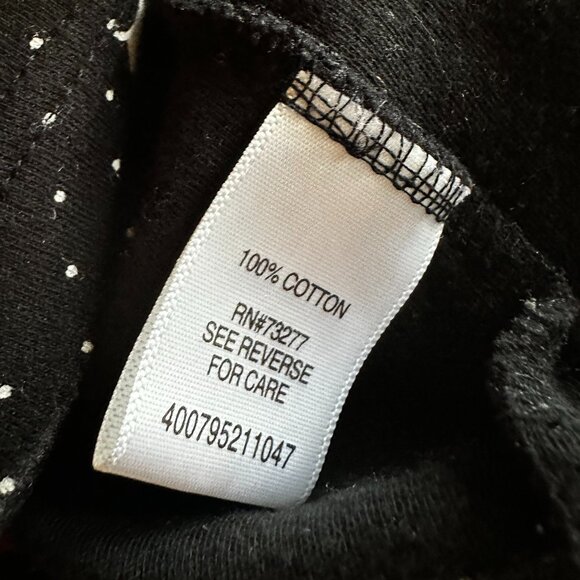 Croft & Barrow Scotty Polka Dot Longsleeve Turtleneck Women's L - Picture 3 of 5